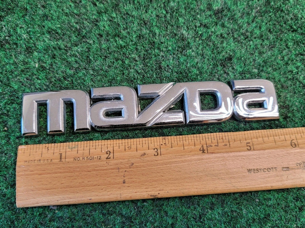 2011-2014 Mazda Rear Lift Gate Chrome MAZDA Nameplate Emblem Badge 2M2
