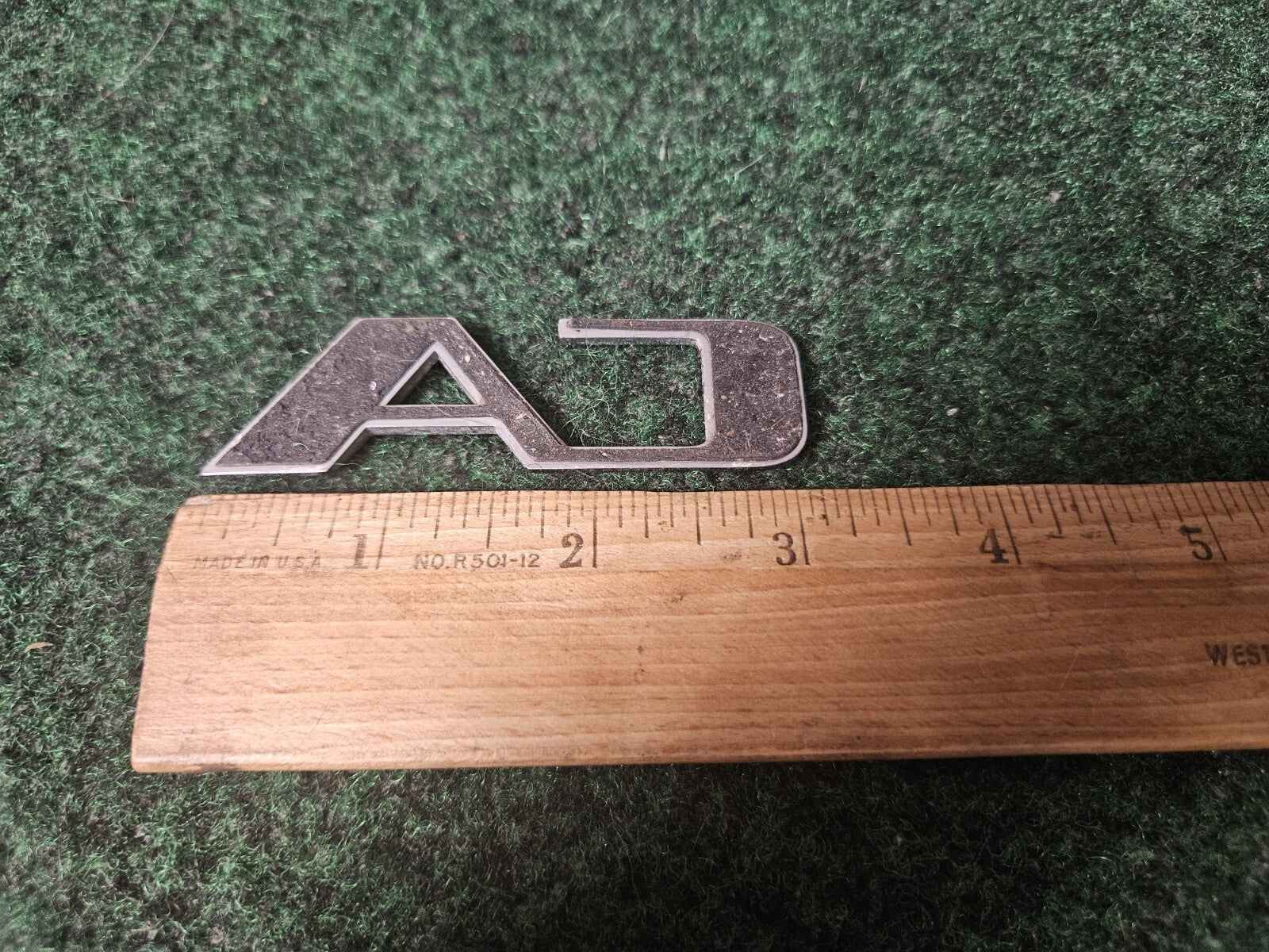 2002-2014 CADILLAC ESCALADE " CA " EMBLEM LOGO BADGE SIGN SYMBOL LETTERS OEM 3L2