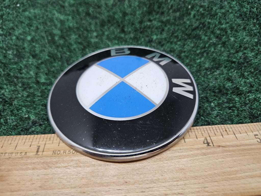 BMW Emblem Badge Roundel Circular 82MM 1 3 5 6 7 SERIES OEM 8132375 GL4