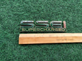 Pontiac SSEi Supercharged Green Metal Emblem Badge Logo Nameplate Name Plate 5S2