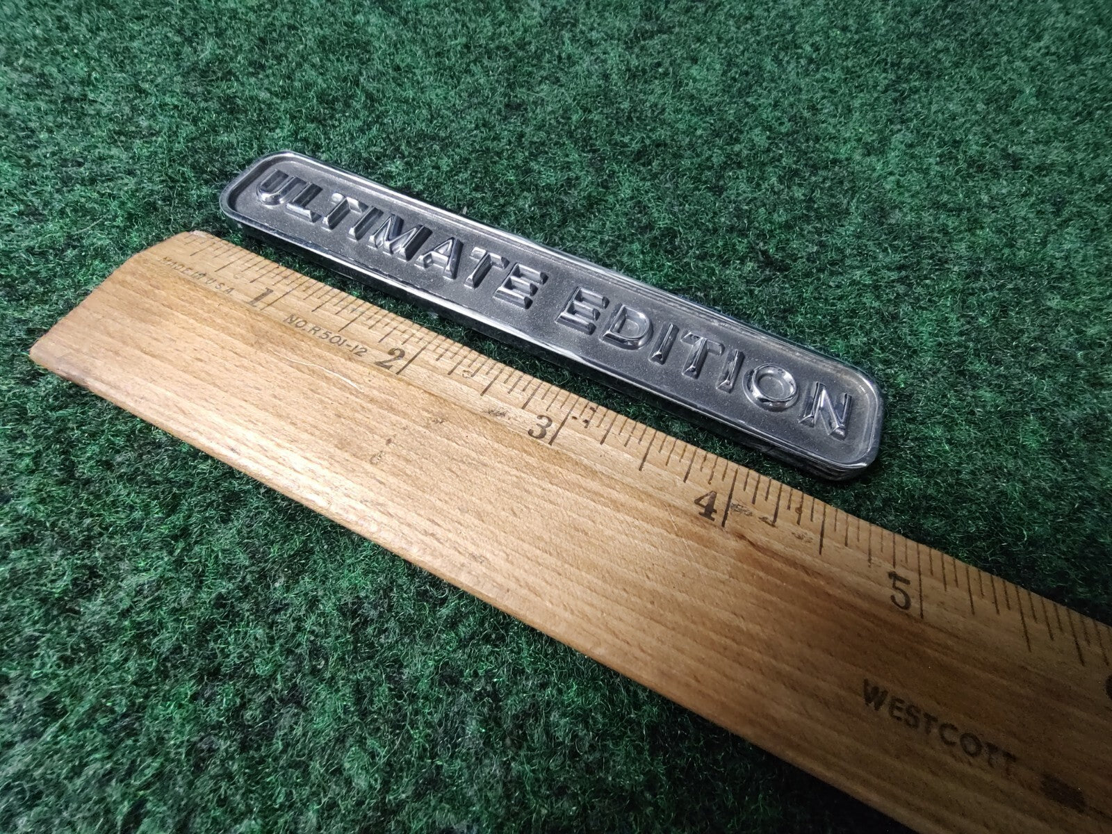 2003-2011 MERCURY GRAND MARQUIS ULTIMATE EDITION EMBLEM BADGE SYMBOL OEM 7S1