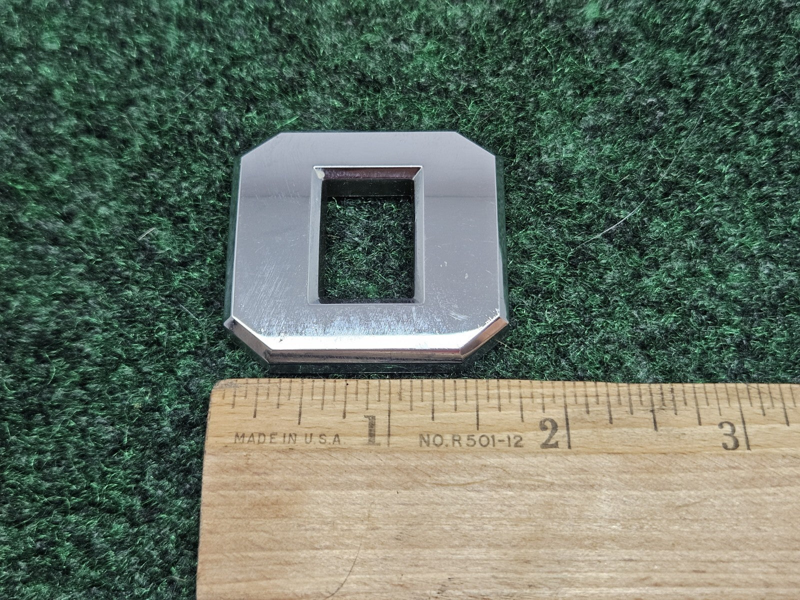 OEM "O" Chrome Individual Letter Lettering Emblem Badge Logo Nameplate 7S6