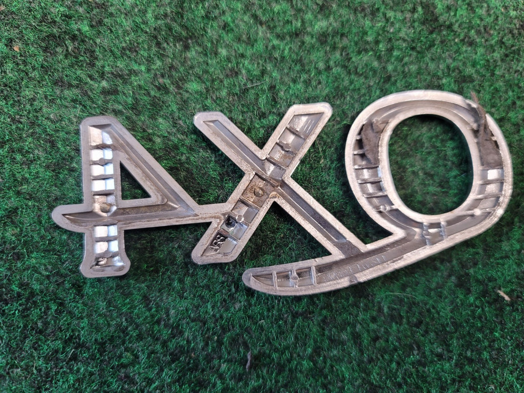 1997-2000 Infiniti QX4 Emblem Logo Letters Badge Trunk Gate Rear Chrome OEM 2M4