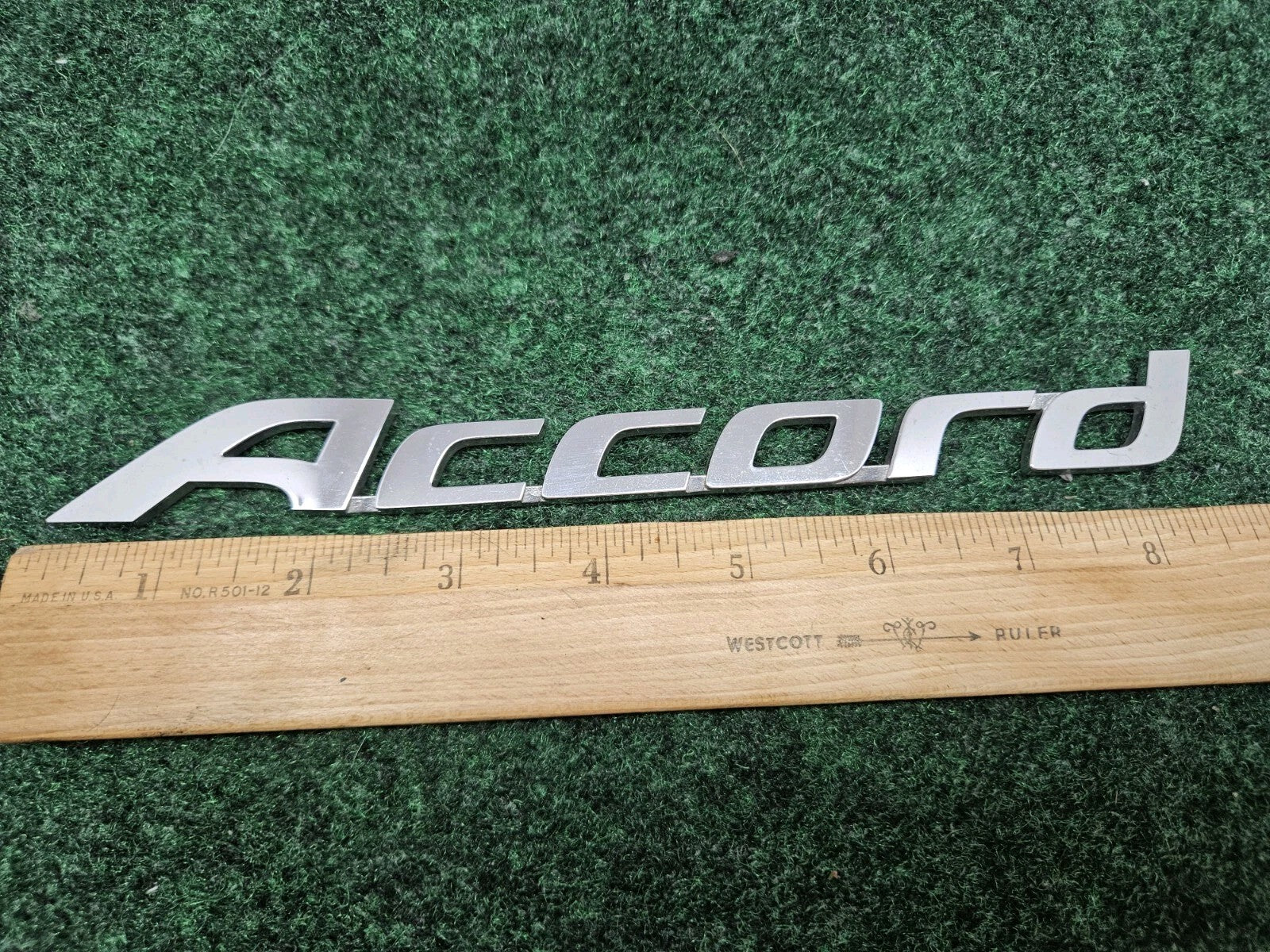 HONDA ACCORD REAR EMBLEM LOGO BADGE SYMBOL CHROME Nameplate LETTER GL1