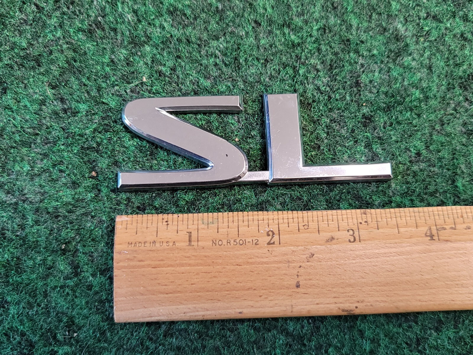 Nissan OEM SL 3.5" Rear Trunk Emblem Badge Logo Nameplate Name Plate 2M2