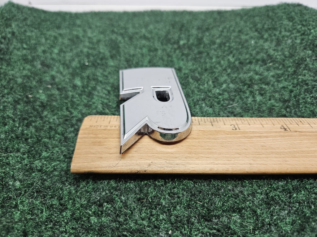 OEM "R" Chrome Dodge Individual Letter Lettering Emblem Badge Logo Nameplate 7S7