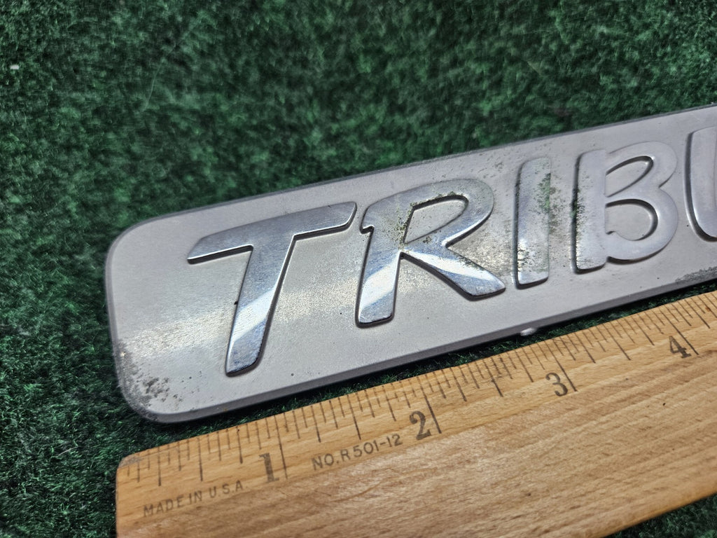 2008 Mazda Tribute Front Side Fender Door Emblem Nameplate ZZC052771 OEM GL1