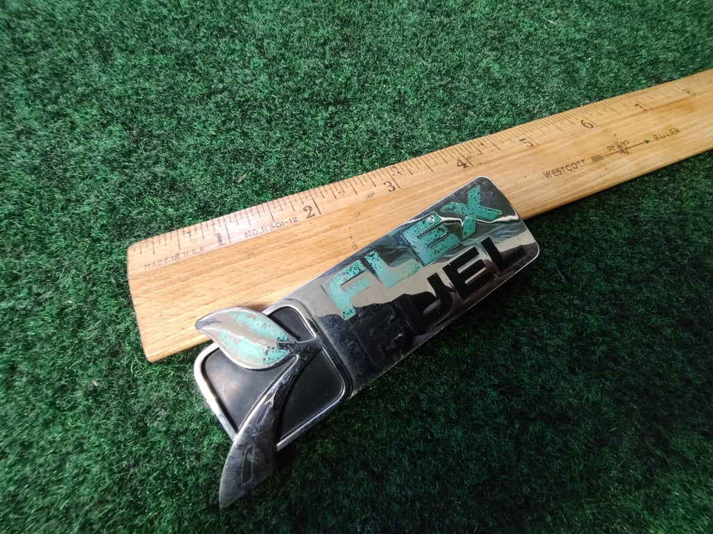 Ford Expedition Escape Super Duty F-150 "FLEX FUEL" NAMEPLATE EMBLEM OEM 5S6