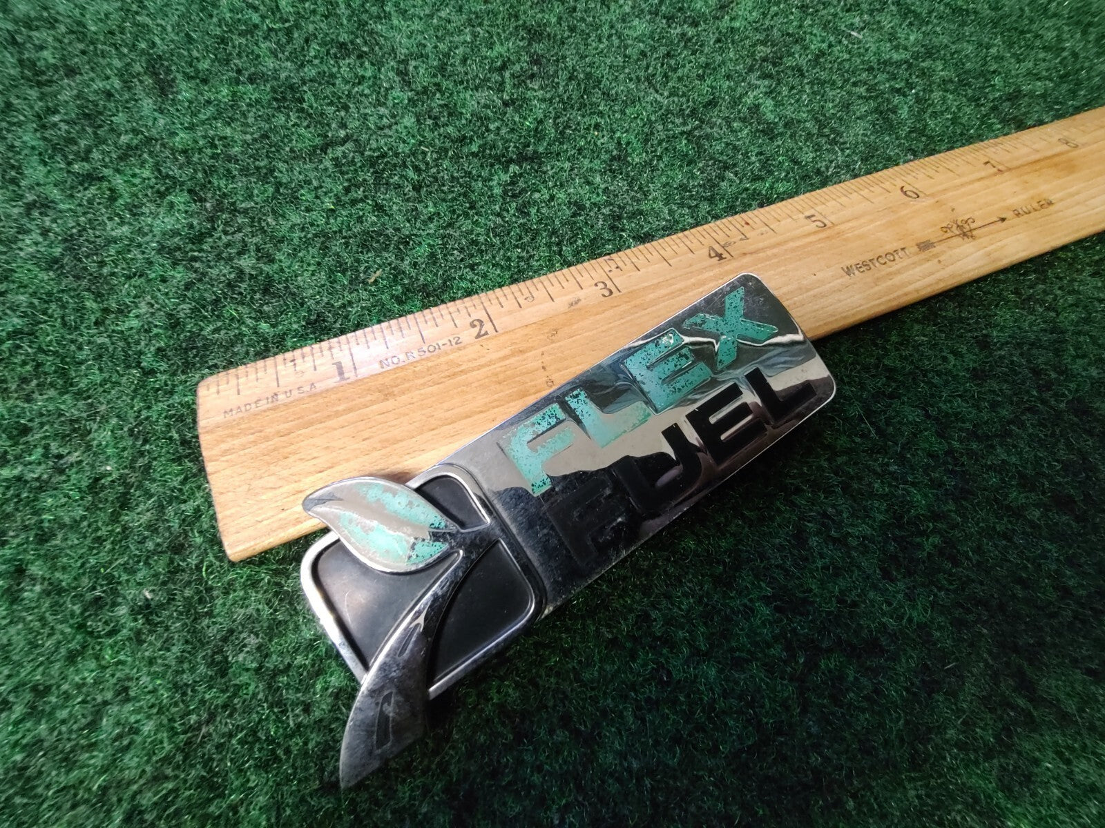 Ford Expedition Escape Super Duty F-150 "FLEX FUEL" NAMEPLATE EMBLEM OEM 5S6