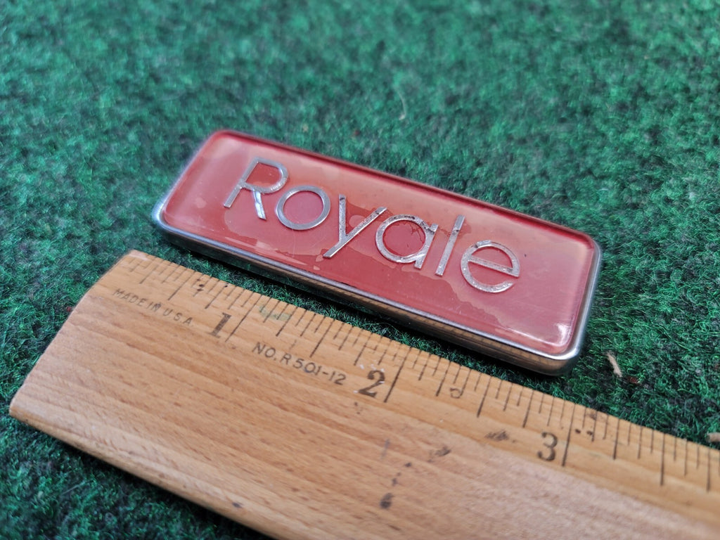 1992 - 1995 Oldsmobile 88 Royale Front Fender Nameplate Emblem 2M4