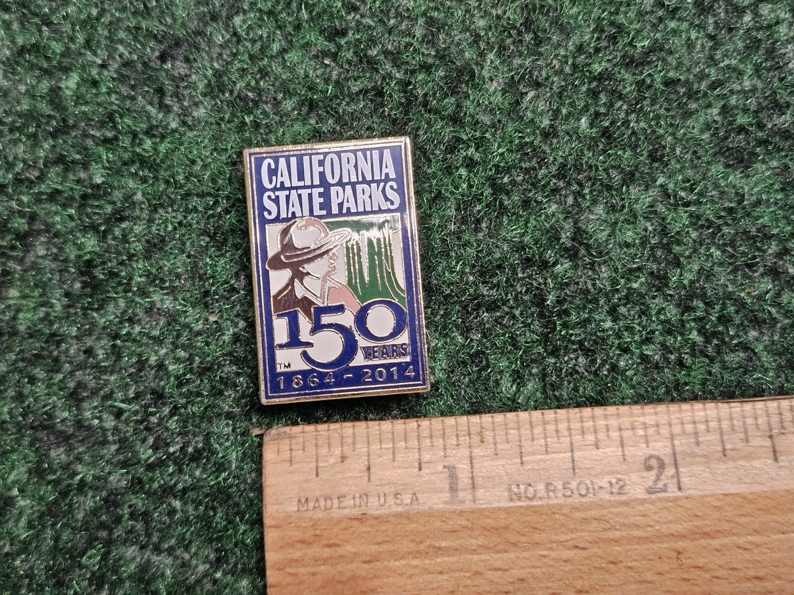 CALIFORNIA STATE PARKS 150 YEARS 1864-2014 TRAVEL Lapel PIN