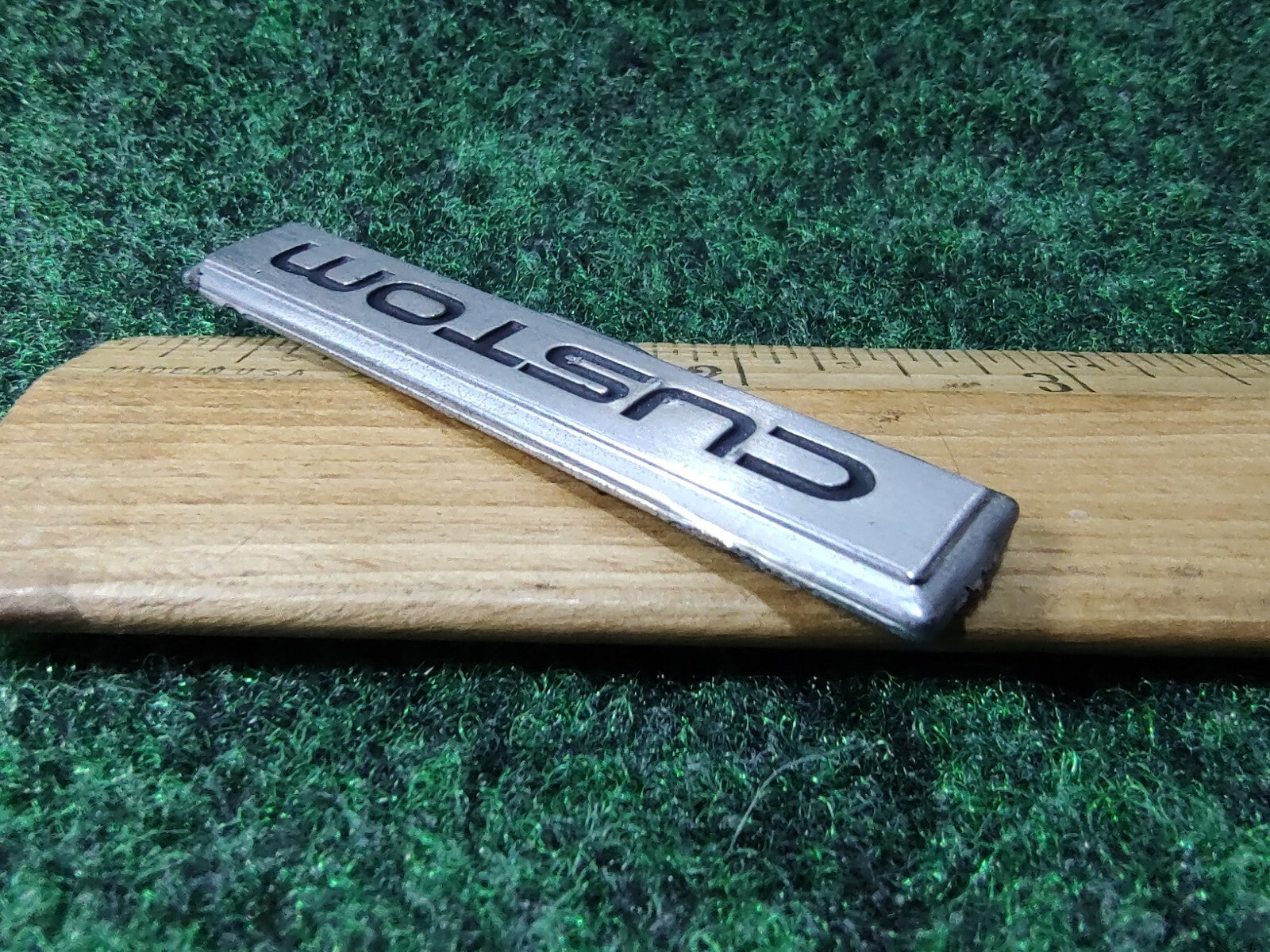 Buick Custom Machined Metal 2 5/8" Emblem Badge Logo Nameplate Name Plate 6S8