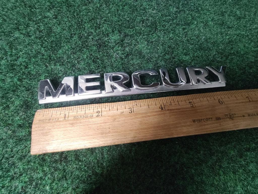 MERCURY REAR GATE LID EMBLEM BADGE SYMBOL LOGO OEM 8L3