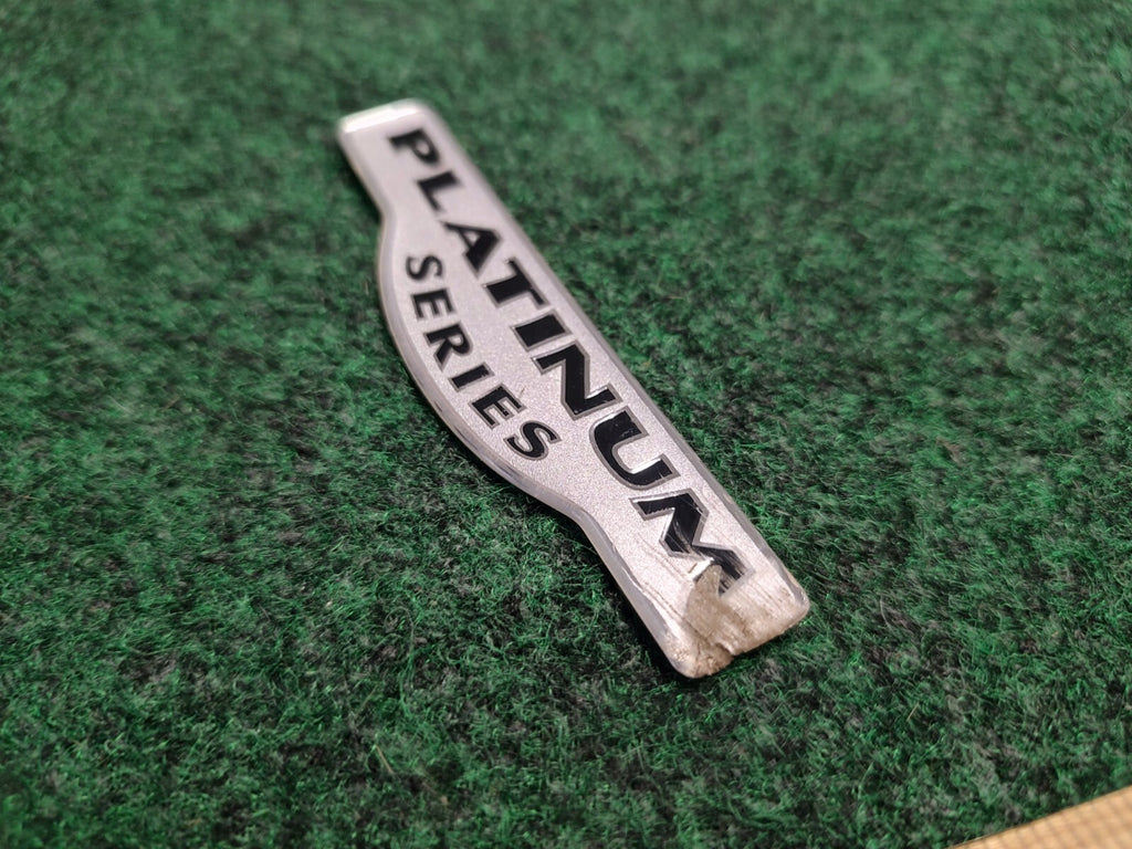 PLATINUM SERIES OEM EMBLEM Name Plate Decal Nameplate Badge Logo 2S9