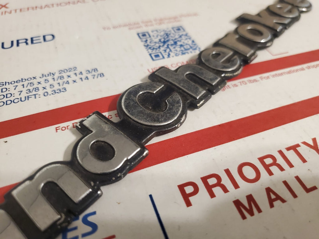 Jeep Grand Cherokee Emblem Logo Letters Badge Side Fender Chrome OEM 4L9