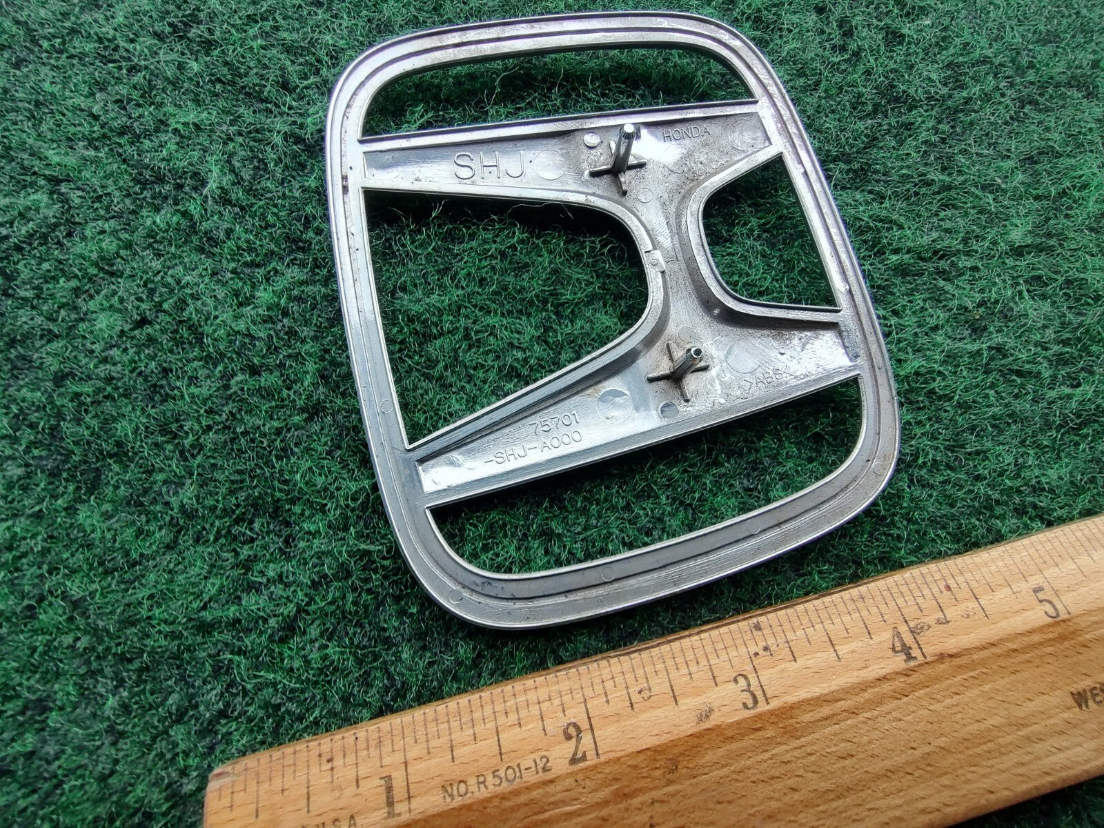 2005-2010 Honda Odyssey Emblem Badge Trunk Gate Rear Chrome 75701 SHJ A000 5S2