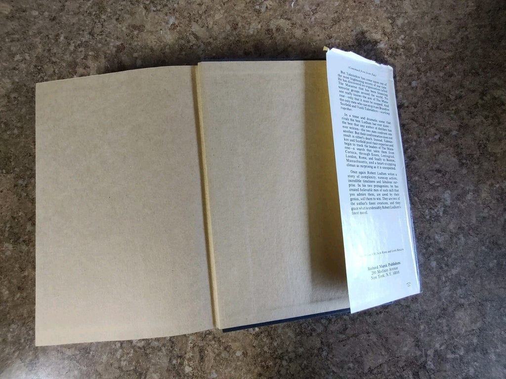 The Matarese Circle by Robert Ludlum 1979 HARDCOVER  FINE w/JACKET B12