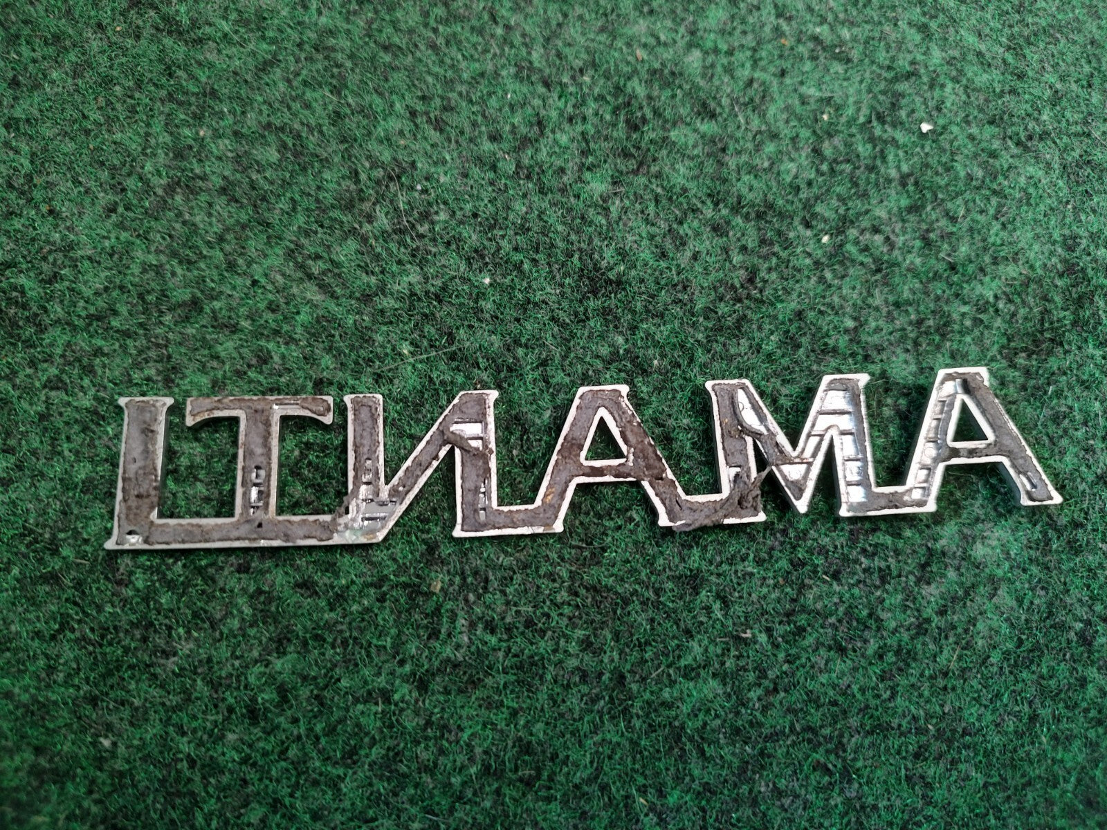 04 05 06 07 08 Kia Amanti Emblem Logo Letters Badge Trunk Rear Chrome OEM 1S5