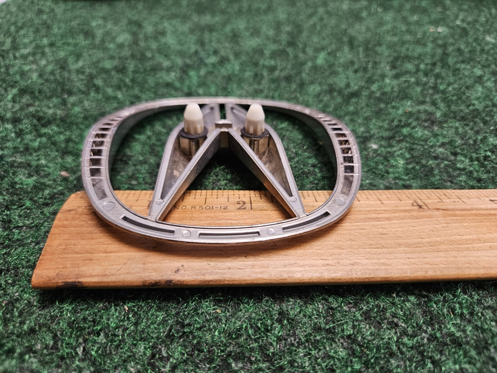 Acura Emblem Logo Badge Symbol Rear Trunk 1 Sep 1 Chrome OEM CL4
