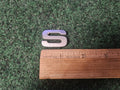 OEM "S" Silver Individual Letter Lettering Emblem Badge Logo Nameplate 4M7