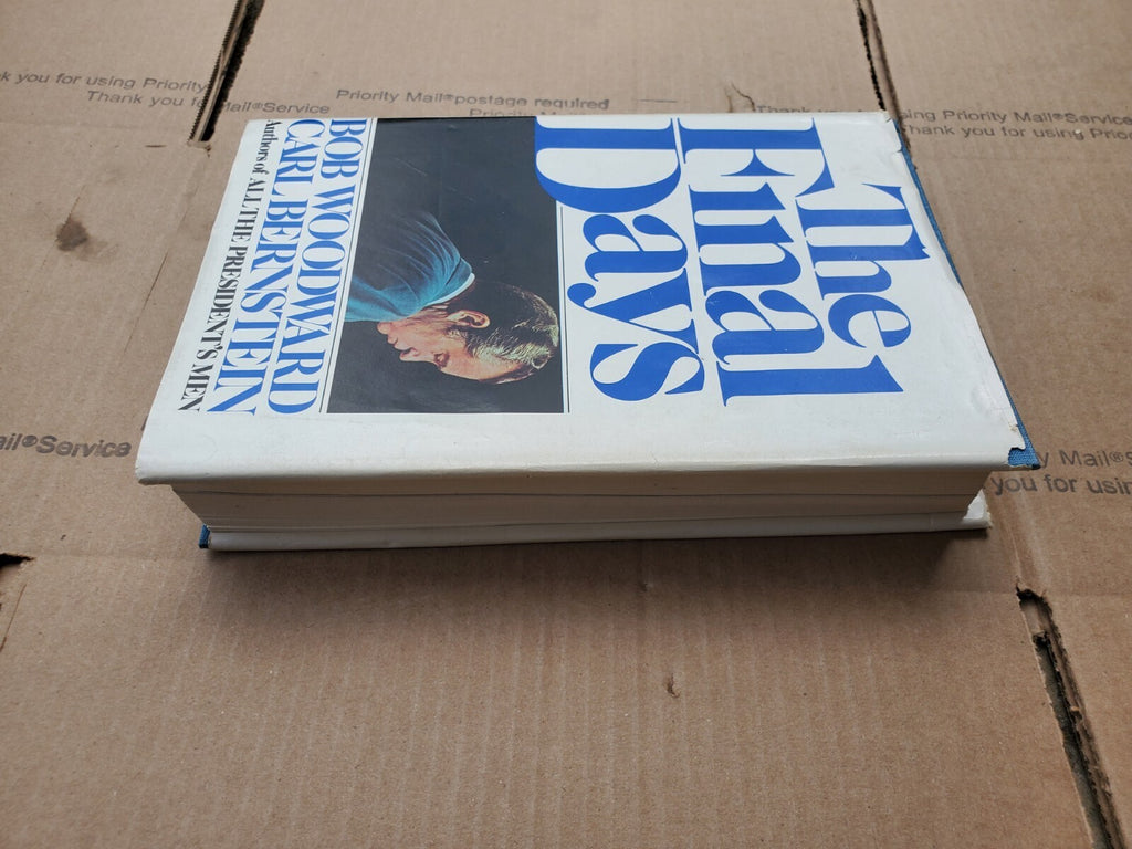 The Final Days by Bob Woodward and Carl Bernstein (1976, Hardcover) B7