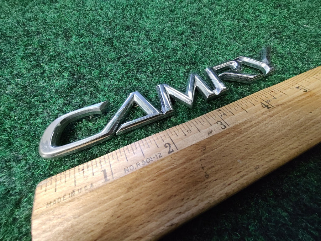 02 03 04 05 06 Toyota Camry Emblem Badge Letters Logo Trunk Rear Chrome OEM 5S6