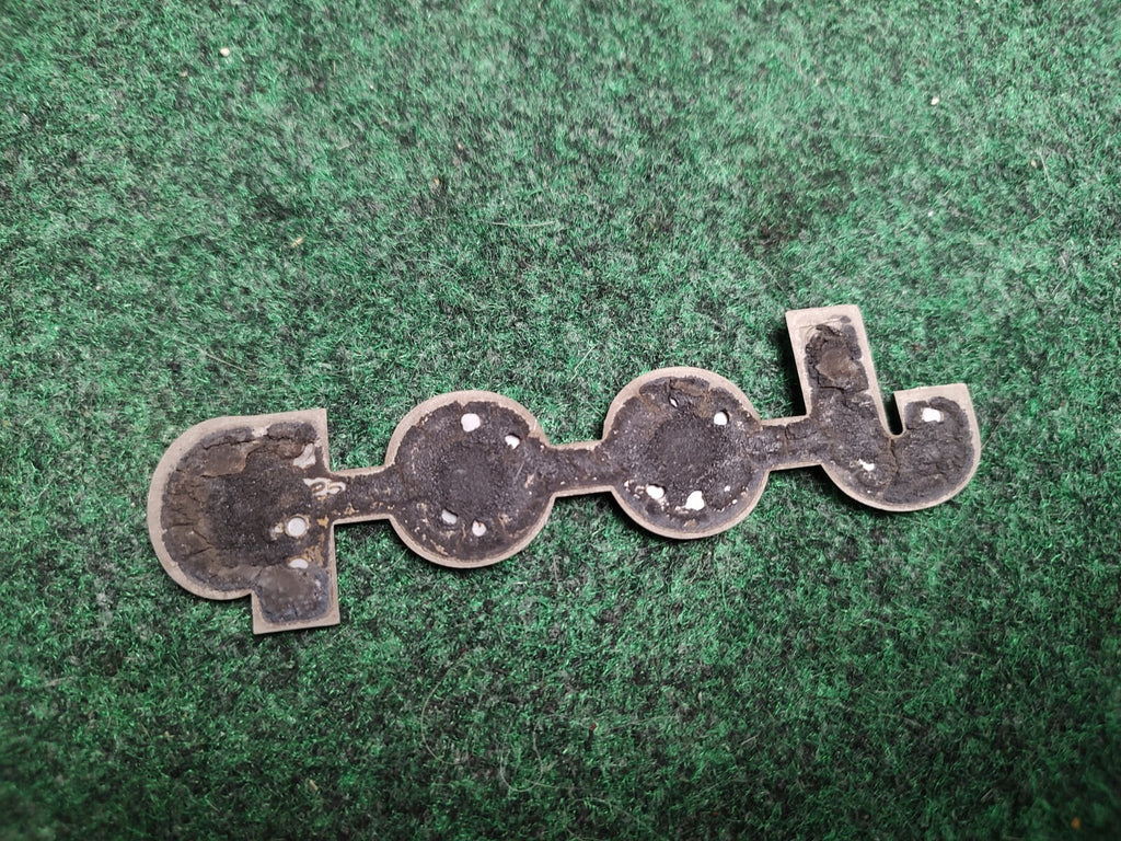 Jeep OEM Chrome & Black Plastic 5" Emblem Badge Logo Nameplate Name Insignia 1S2