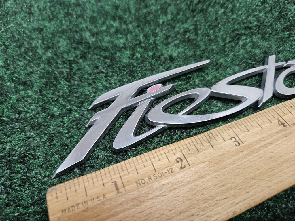 2011 - 2019 FORD FIESTA REAR CHROME EMBLEM LOGO BADGE LETTERS SYMBOL OEM GL1