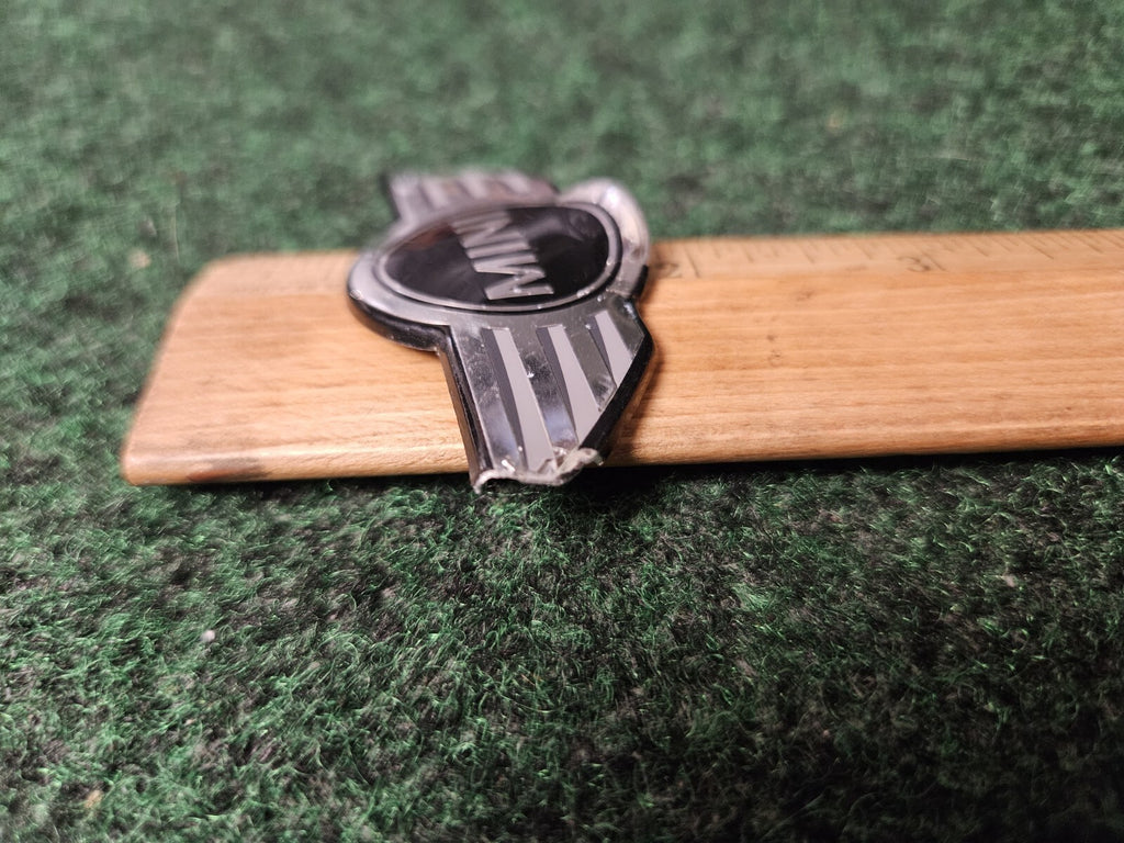 Mini Cooper STEERING WHEEL Emblem RING Used Damage 3M4