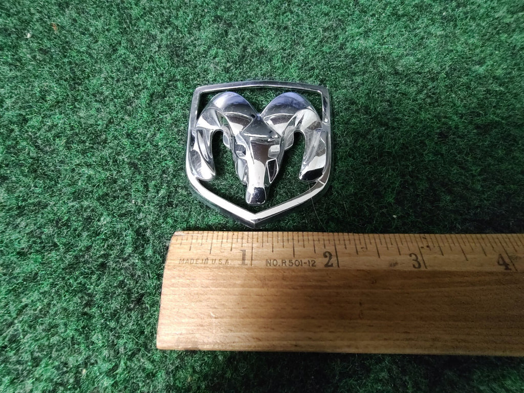 Dodge Front Grille Emblem Logo Badg OEM Name Plate Name See Measurements 7S2