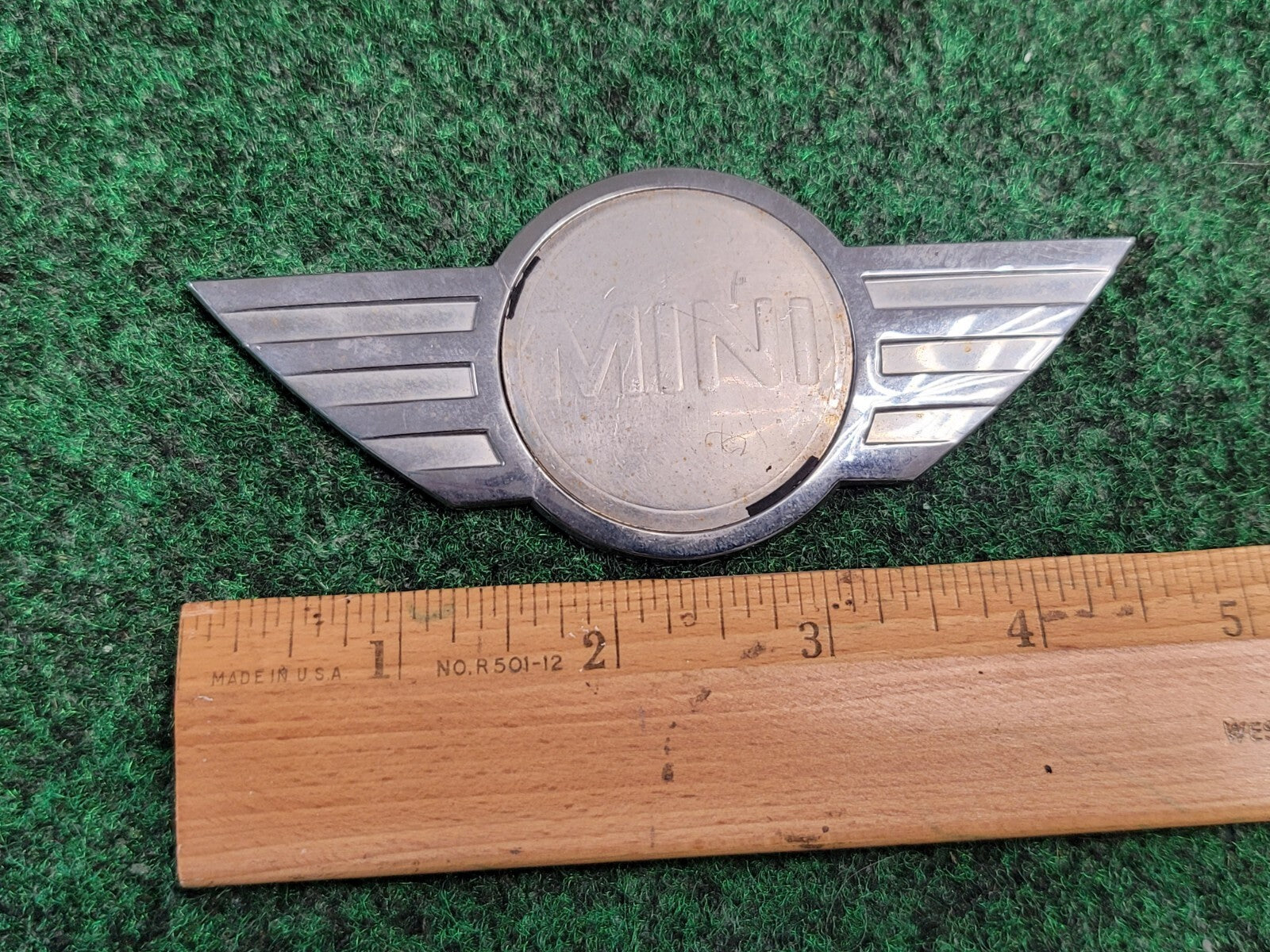 2001-2018 MINI BOOT BADGE EMBLEM R50 R52 R53 COOPER S 1M8