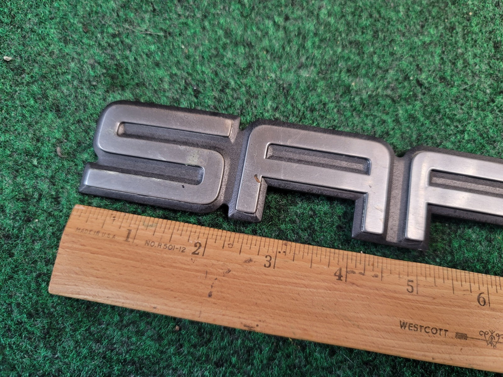 GMC 1995-2005 Safari Rear Door Emblem Badge Logo Nameplate Name 15690681 2M4