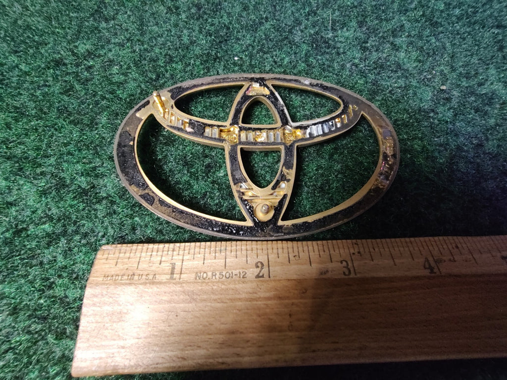 Toyota 1997-2001 Camry Gold Rear Trunk Emblem Badge Logo Name 75441-AA040 2M4