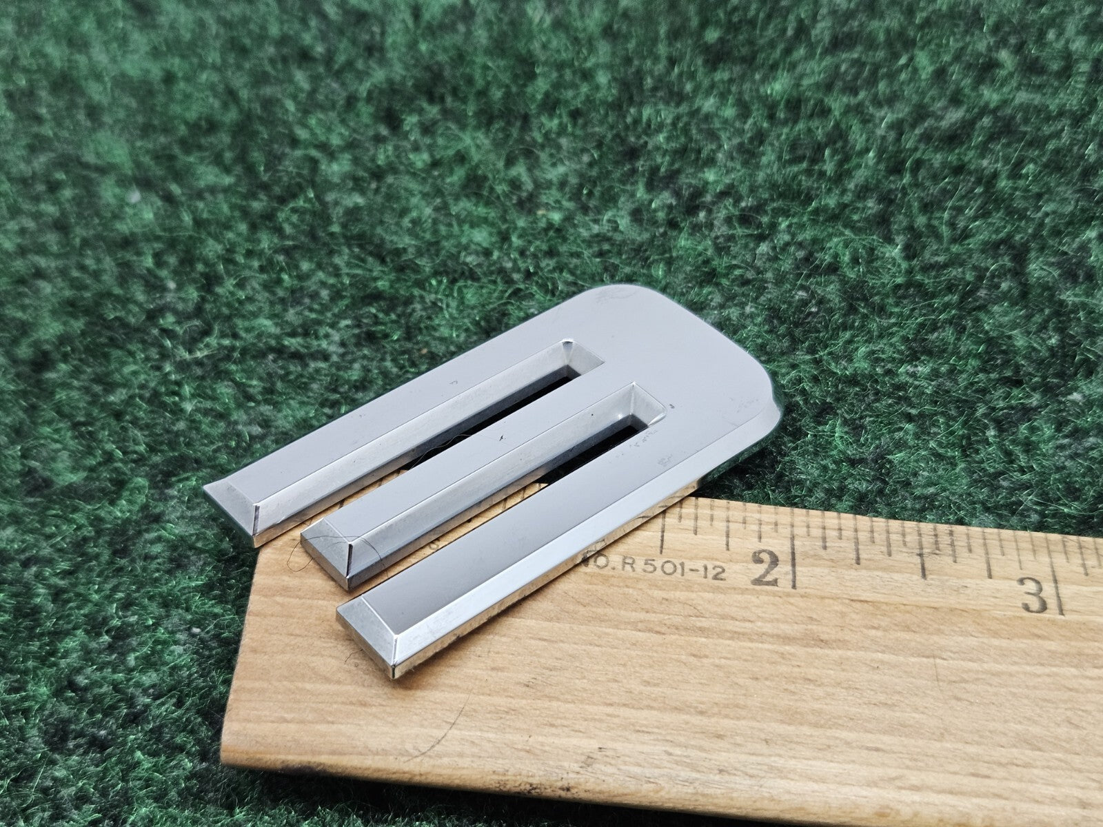OEM "E" Chrome Individual Letter Lettering Emblem Badge Logo Sign Nameplate 7S9