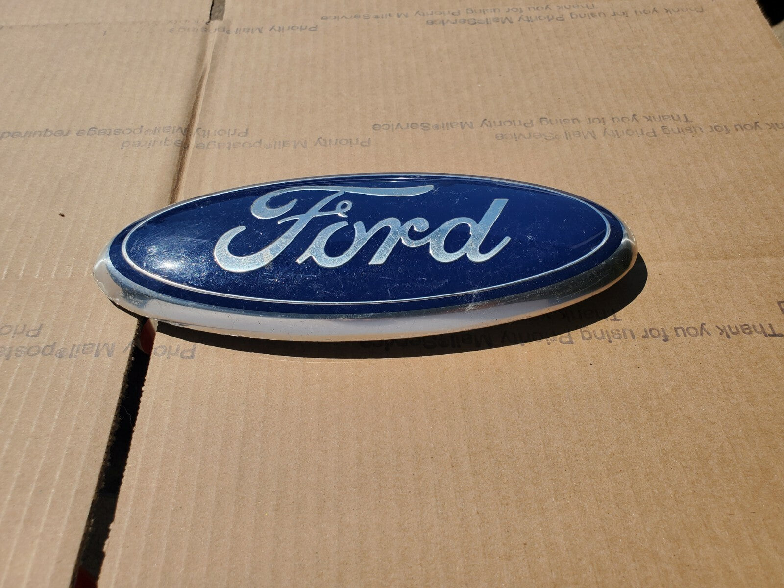 Ford OEM Blue Oval 9" Emblem Badge Logo Nameplate Name BT43-15402A16-AA 3L1