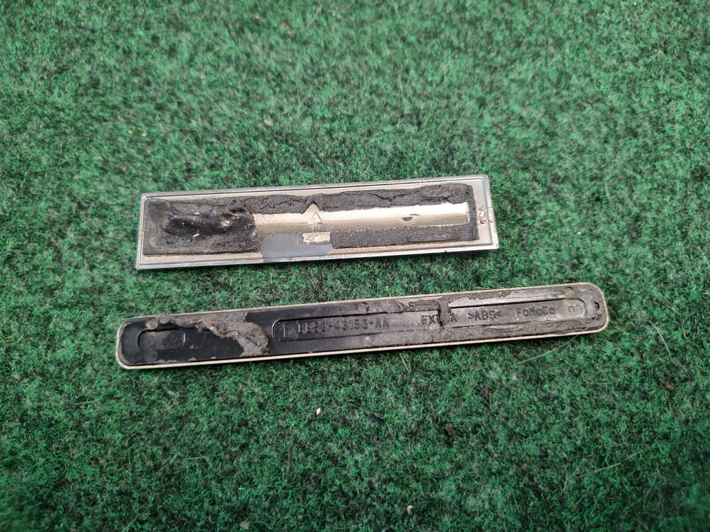 (2) Flex Fuel E85 Ethanol Emblem Badge Decal Chevrolet Ford  OEM 15910899 1S7