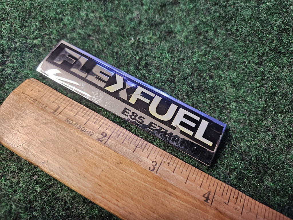 Chevy Flex Fuel E85 Ethanol Emblem Badge Decal Chevrolet OEM 15910899 5M1