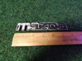 Mazda OEM Chrome Emblem Badge Logo Nameplate Name Plate ~5.75" 5S1