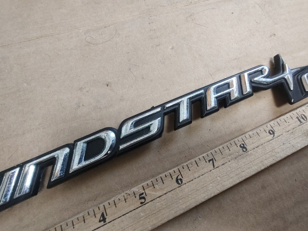 1995 1996 1997 Ford Windstar GL Rear Hatch Emblem Badge Logo F58B-1643156-FA DL1