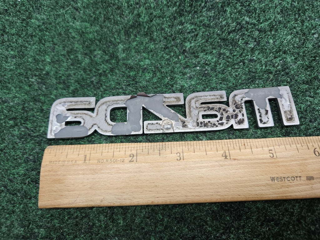 Mazda OEM Chrome Emblem Badge Logo Nameplate Name Plate ~5.75" GL2