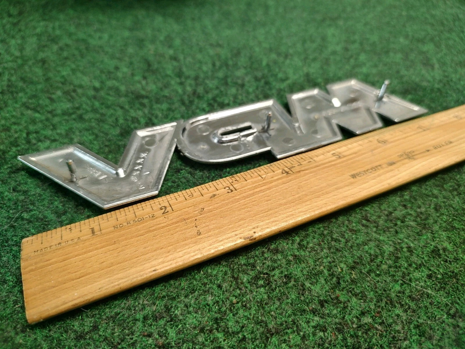 2000-2006 Mazda 'MPV' Rear Trunk Liftgate Chrome Emblem OEM LC63-51-720 1S3