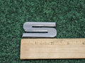 OEM Chrome "S" Hood Hatch Individual Letter Emblem Badge Logo Nameplate 2S2
