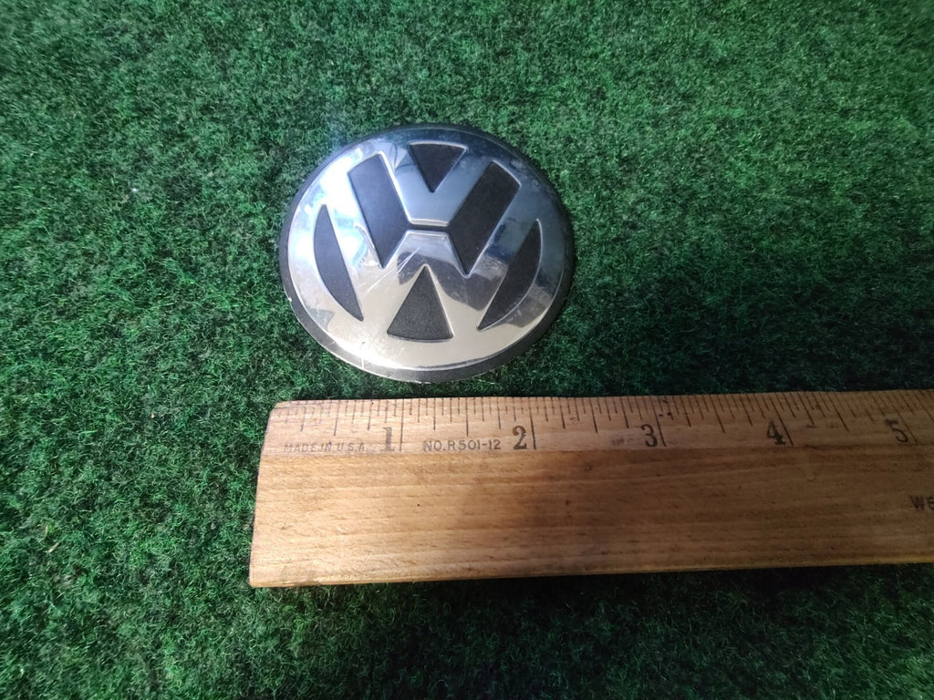 Volkswagen Emblem Chromr OEM VW Tin Material 2.75" Name Plate Badge Logo 8L2