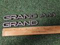 1997 1998 1999 2003 Pontiac Grand AM Door Name Plate  NAMEPLATE OEM 5M1