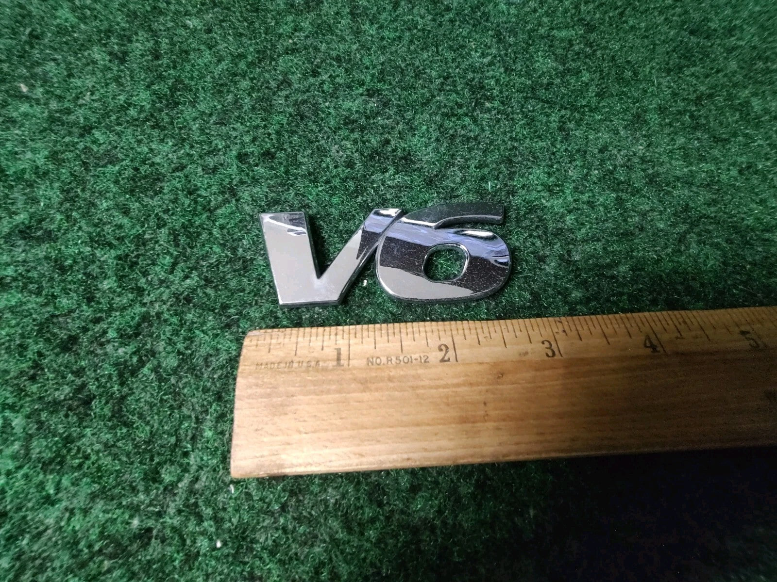 2002-2006 Toyota Camry XLE V6 Emblem Logo Symbol Badge Rear Tailgate Chrome 1S6