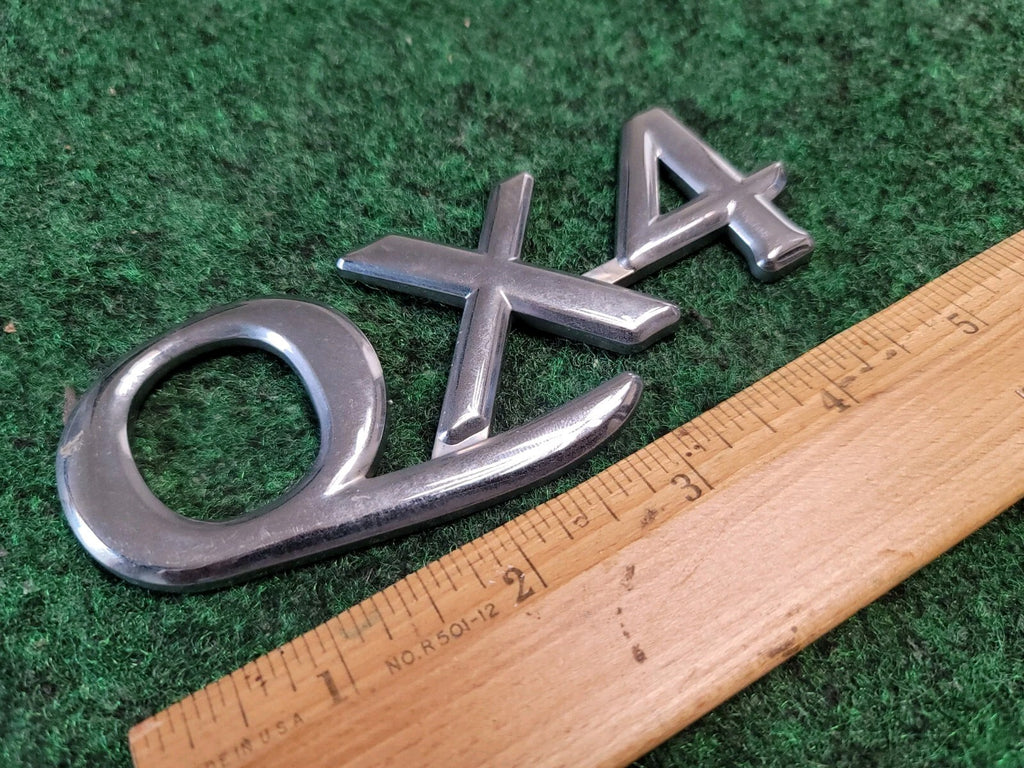 1997-2000 Infiniti QX4 Emblem Logo Letters Badge Trunk Gate Rear Chrome OEM 2M4