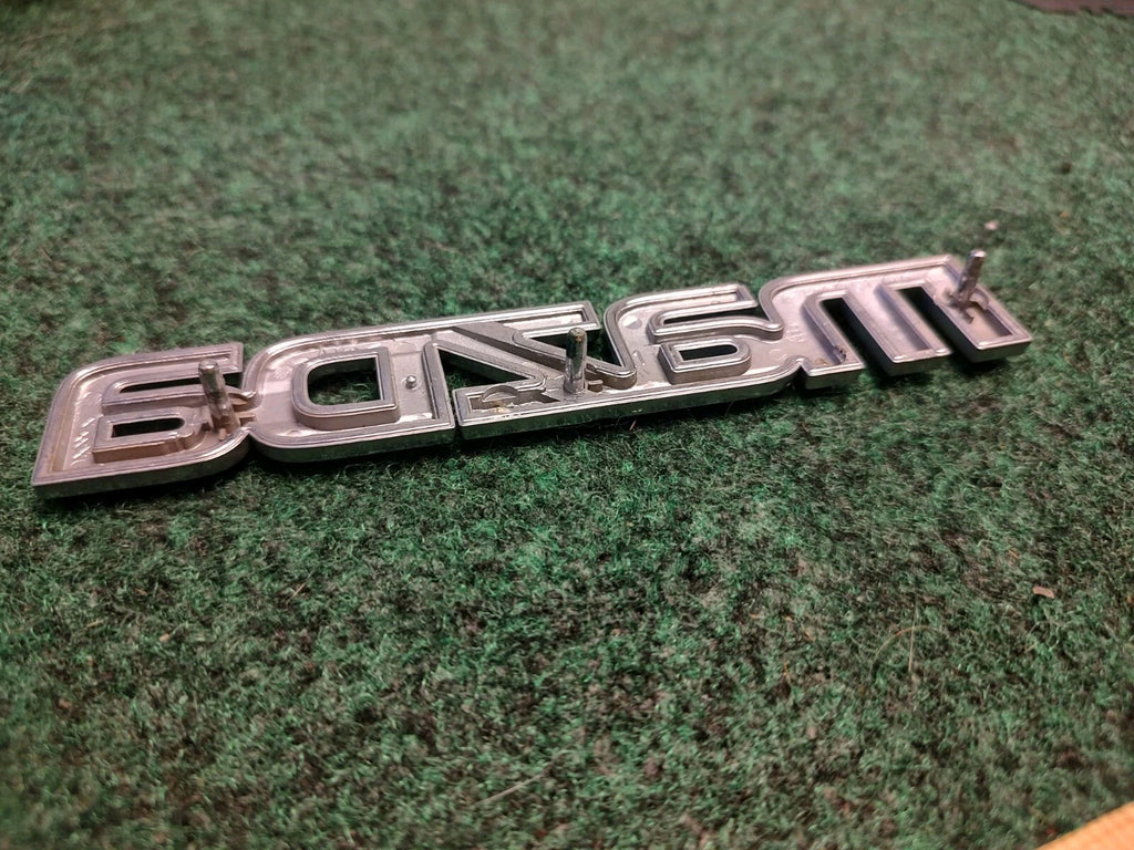 MAZDA 3 2004-2009 OEM REAR CHROME EMBLEM Name Plate Badge Logo 2S1