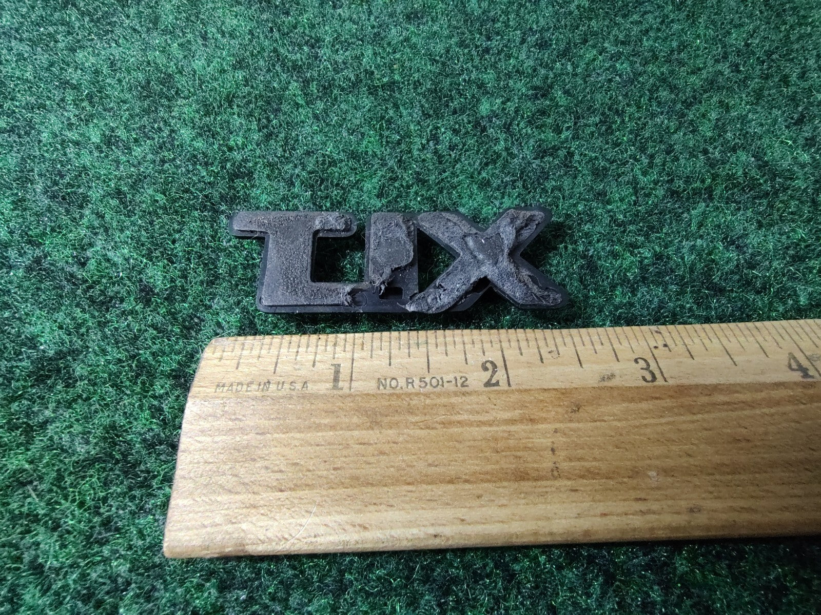 Ford Truck XLT Rear Name Plate Badge Emblem Badge Vintage 6S8