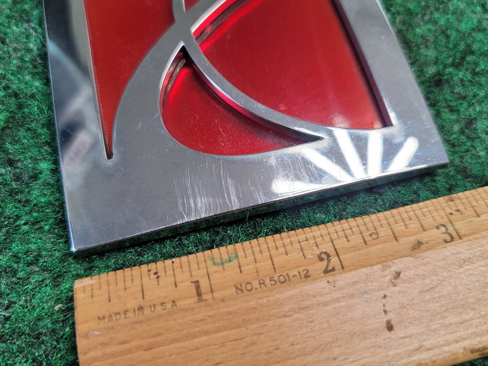2008 2009 SATURN ASTRA REAR TRUNK LID GATE EMBLEM LOGO BADGE SYMBOL OEM 1M5