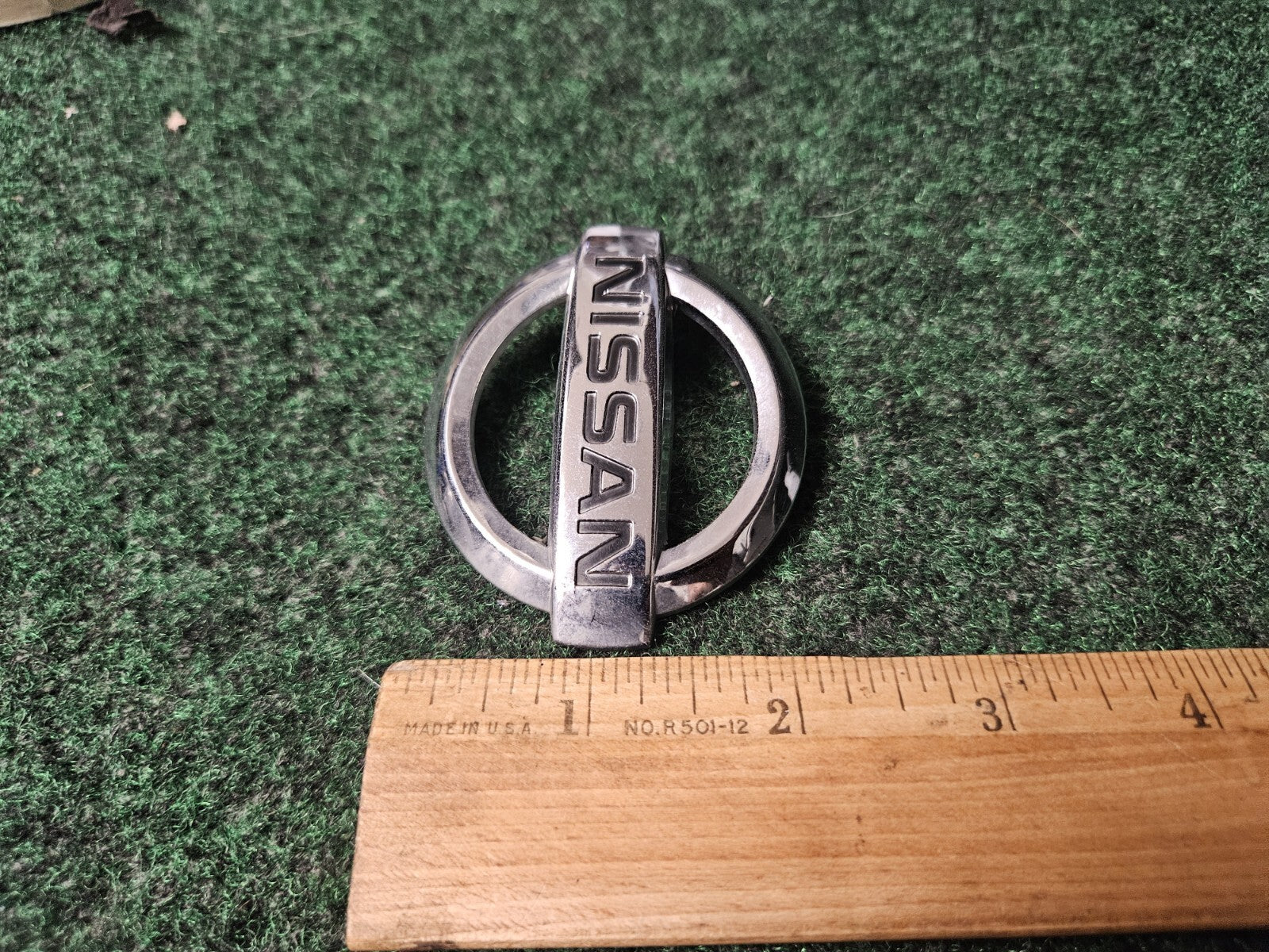 Nissan Emblem OEM Logo Name Plate Nameplate Badge 2.75" 4M4